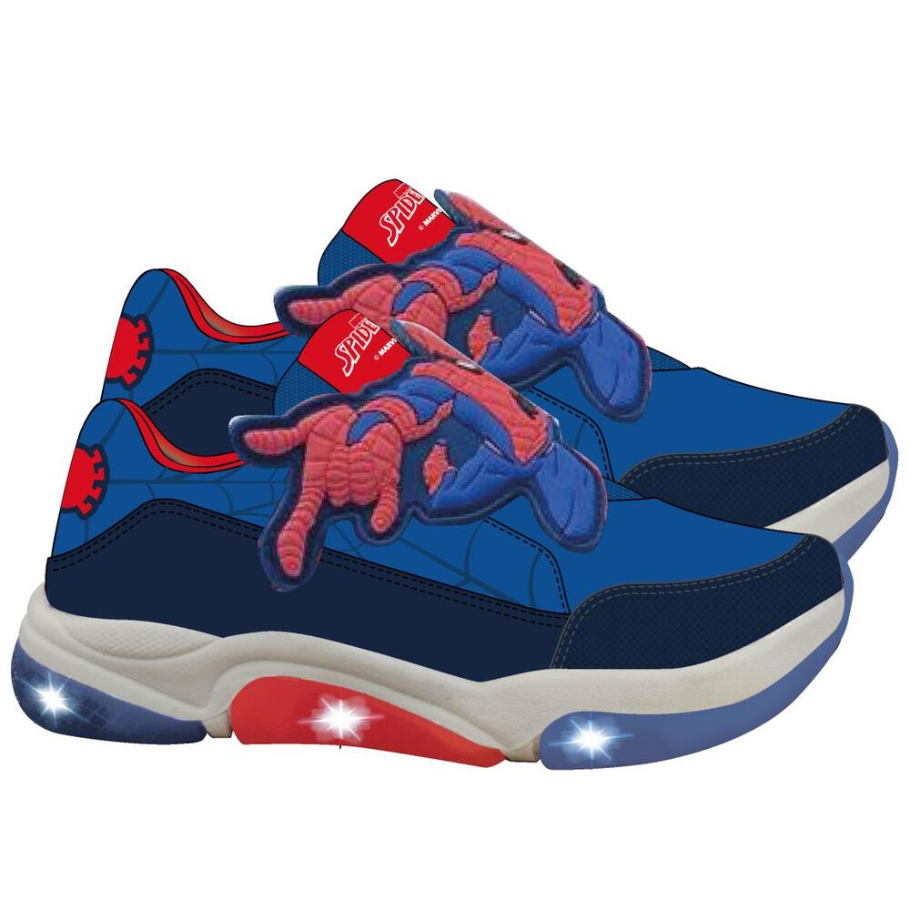 Marvel Spiderman lights sneakers
