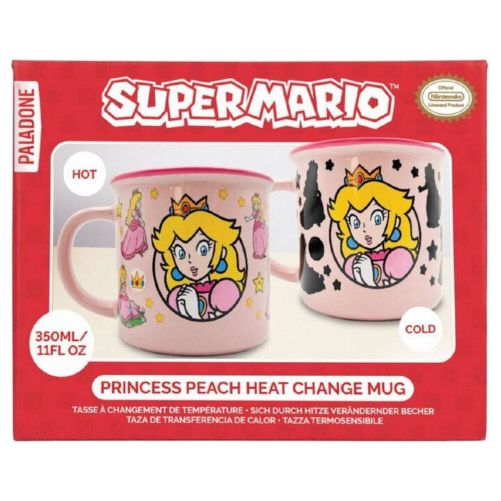 Super Mario Princess Peach heat change mug 350ml – imagine 2