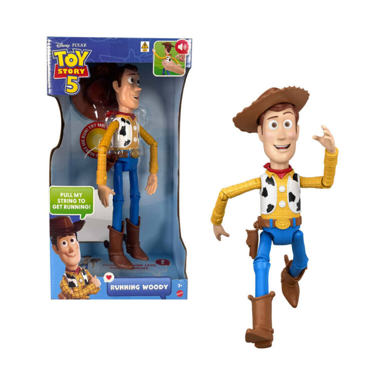 Spanish Disney Pixar Toy Story 5 Woody Deluxe figure 30cm