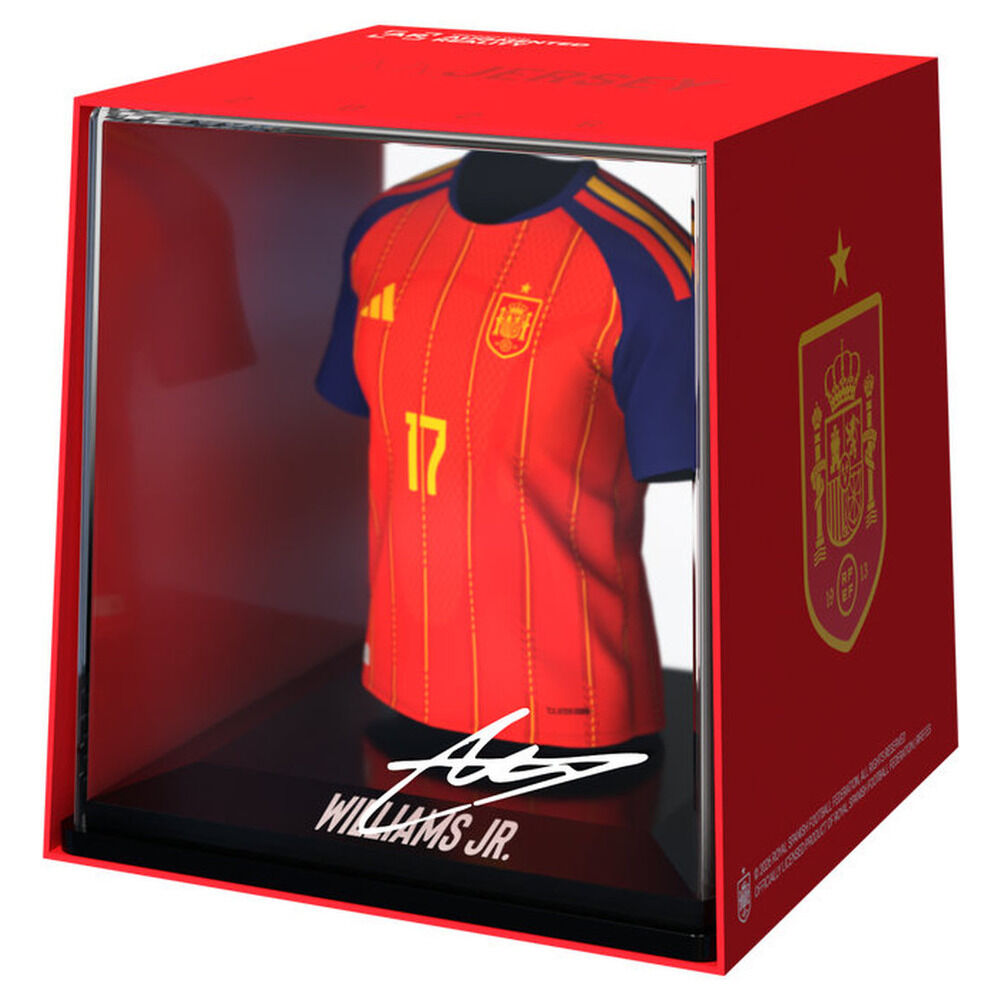Spain Nico Williams mini t-shirt figure