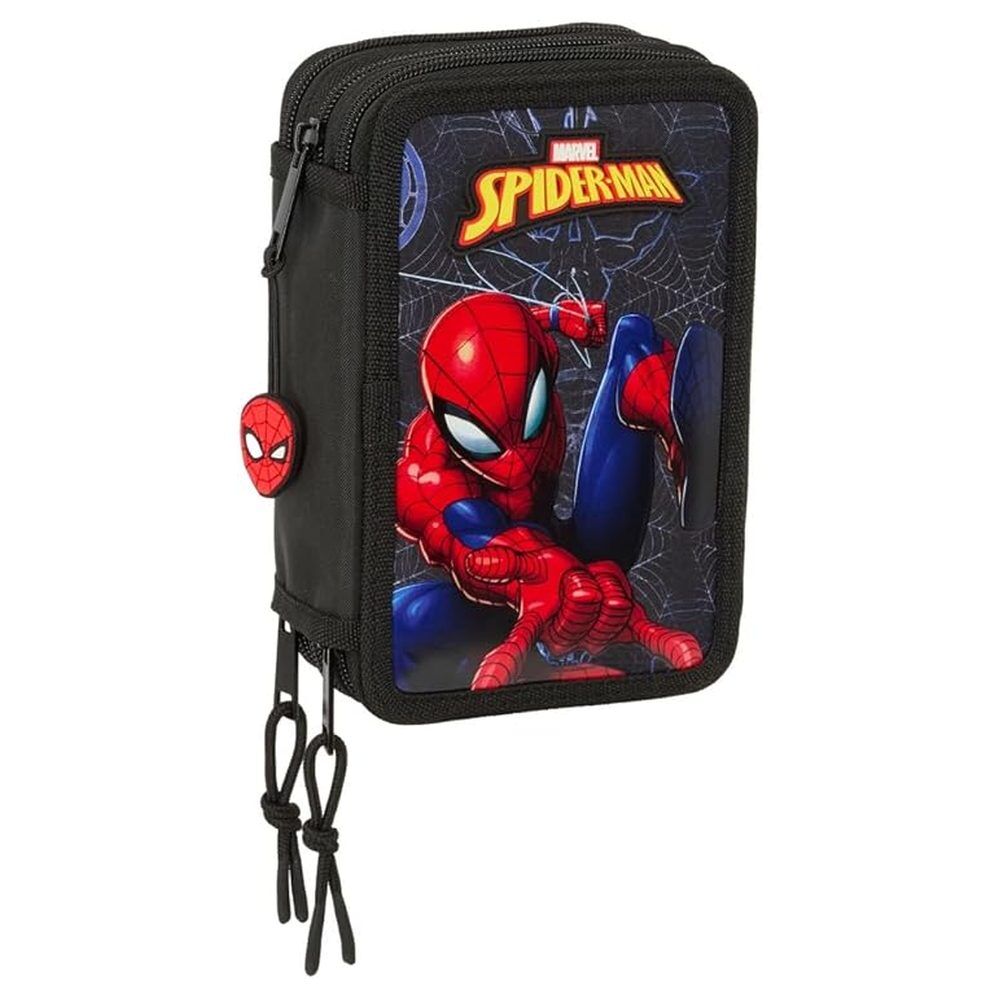 Marvel Spiderman Attack triple pencil case 37pcs