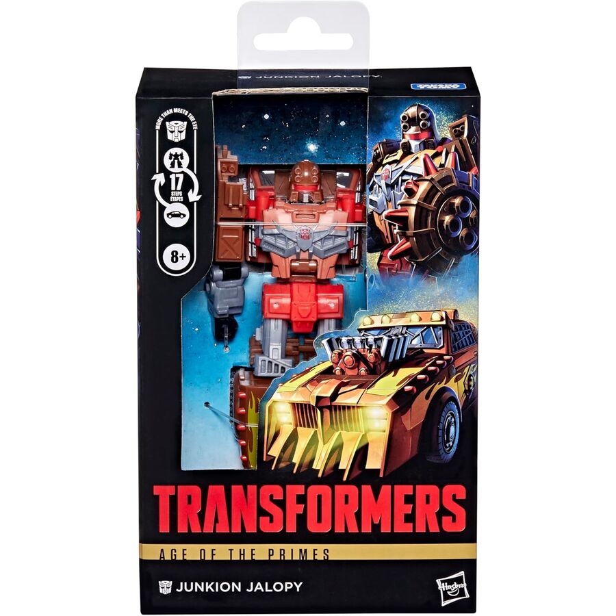 Transformers Age of the Primes Junkion Jalopy figure 14cm