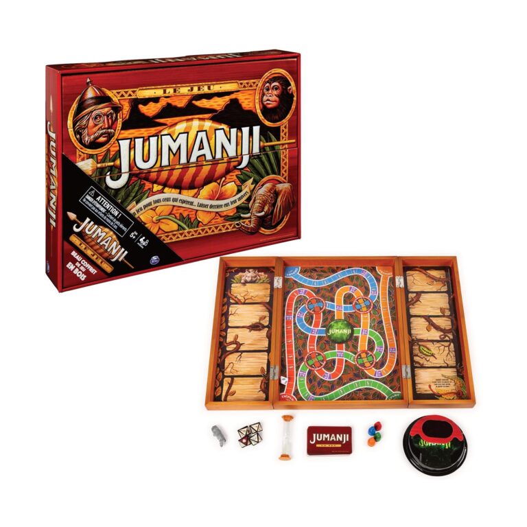 Spin Master - Jumanji Επιτραπέζιο σε Ξύλινη Συσκευασία (6059740)