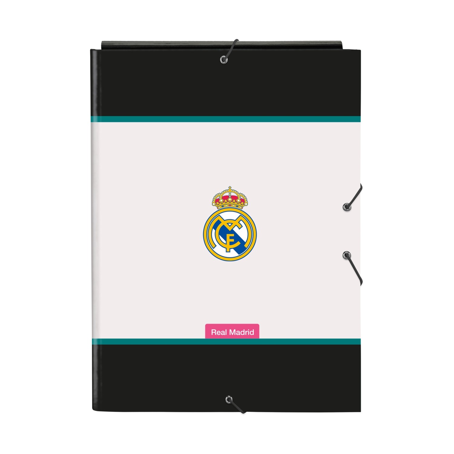 120784-0.jpg Safta: Real Madrid - Folio Cardboard Elastic Binder (512654068)