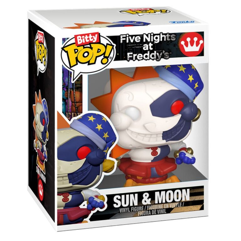 Blister 4 figures Bitty POP Five Nights at Freddys Limited Edition