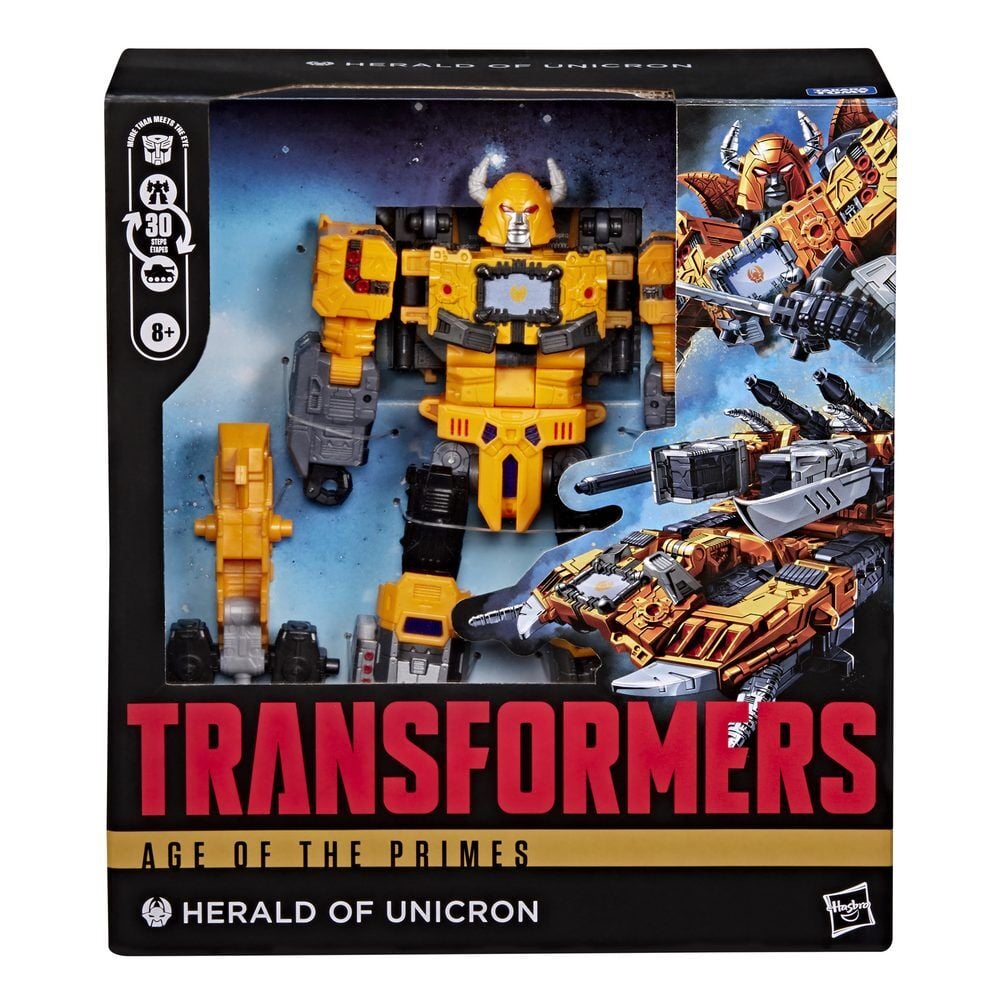 Transformers Age Of The Primes Herald Of Unicron figure 19cm