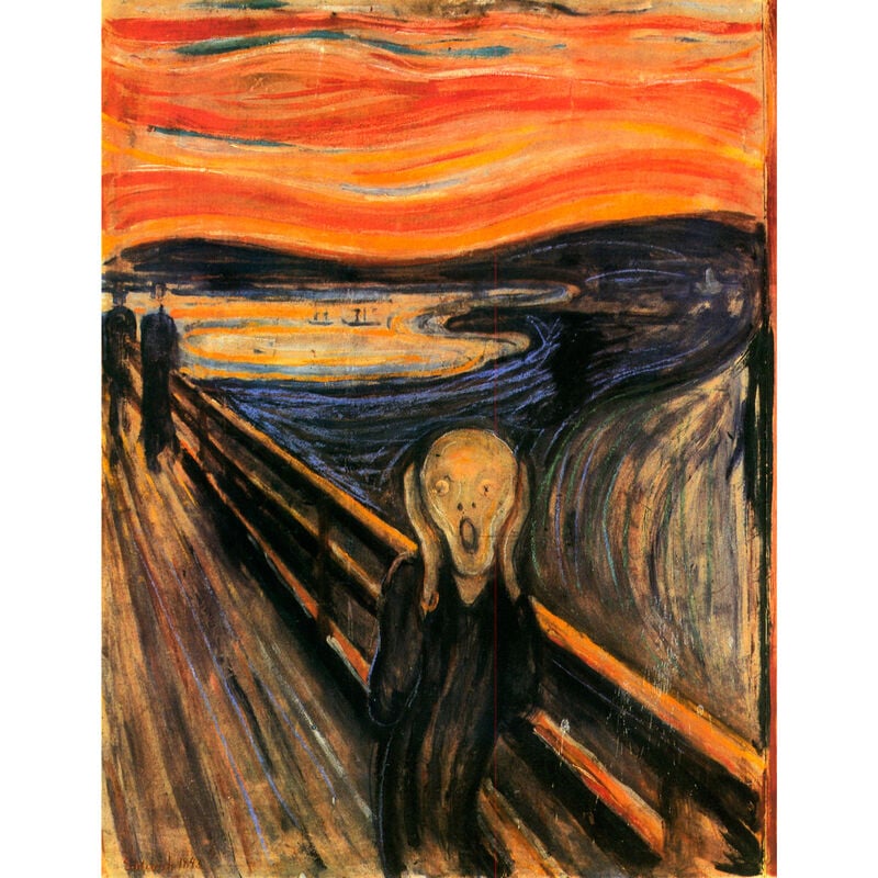 Museum Collection Munch The Sream puzzle 1000pcs