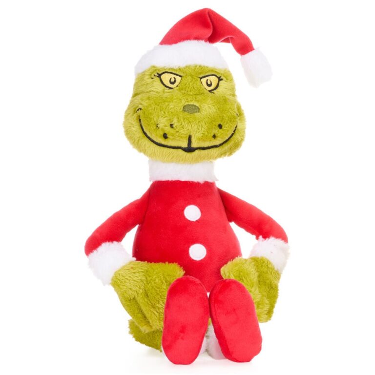Grinch Santa plush toy 50cm