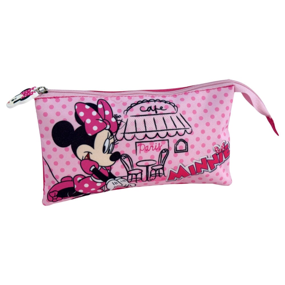 Disney Minnie Paris triple pencil case