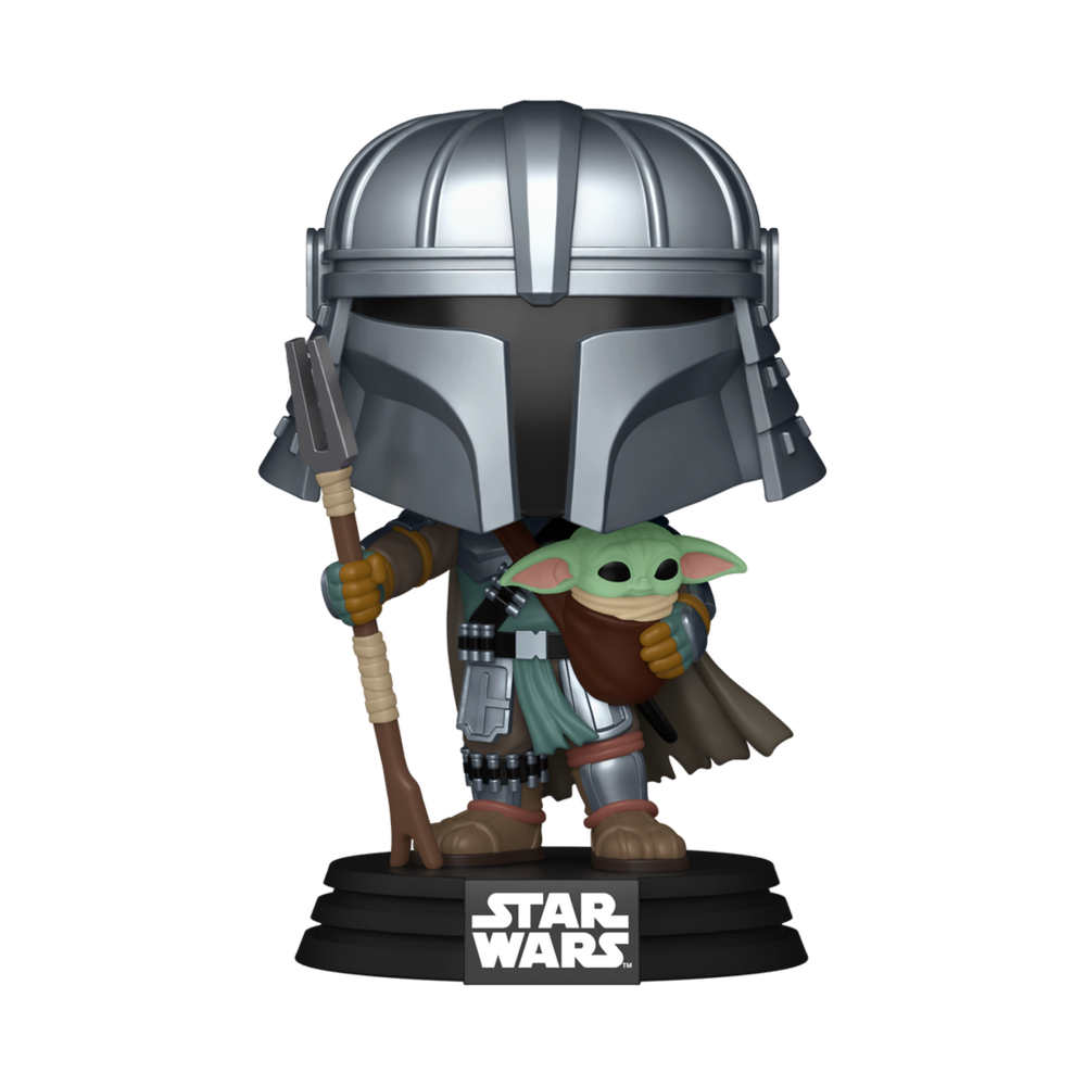 POP figure Star Wars Impressions  Mandalorian with Grogu Exclusive